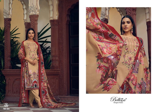 Belliza Naira Vol 8 Cotton Printed Dress Material Catalog
